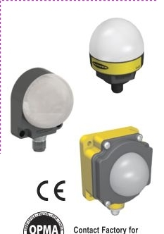 K50LGRYB4PQ - Banner Engineering EZ LIGHT, 50 mm dome model